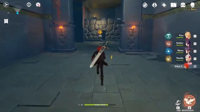 Genshin Impact (PC) - The Darknight Hero's Crisis (Domain) - Gameplay (Story Quest) смотреть онлайн