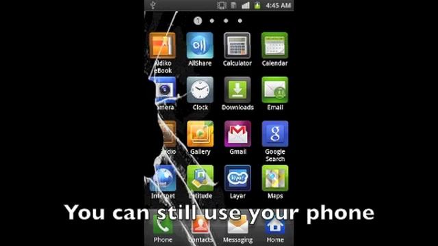 Demo of Crack your screen android app смотреть онлайн