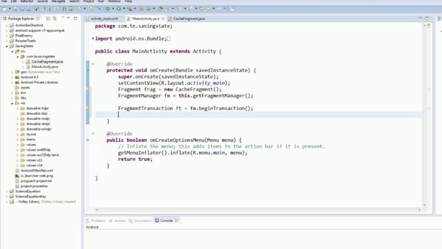 Android 4.0 Tutorials || 60. Using Fragments as a Cache смотреть онлайн