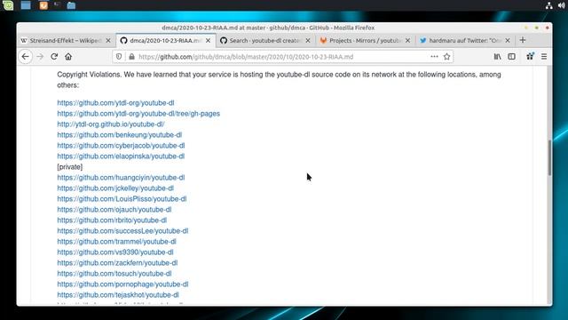 RIAA und der Streisand Effekt смотреть онлайн