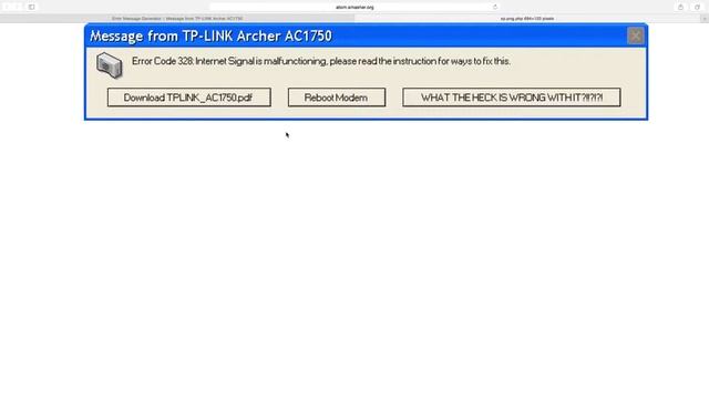 Website Review - Atom Smasher Error Message Generator смотреть онлайн