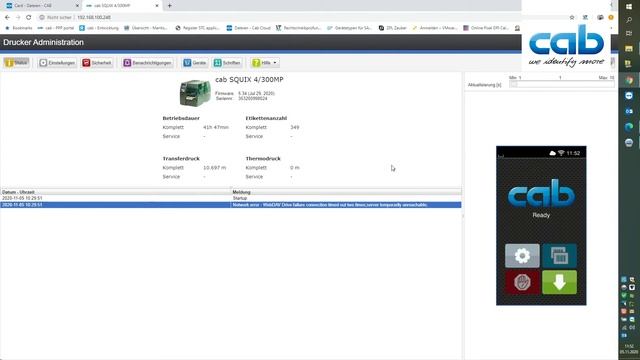 Printing labels from the cloud with WebDAV смотреть онлайн
