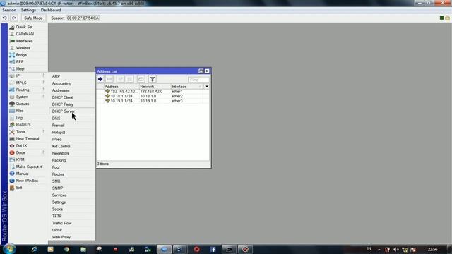 KONFIGURASI DHCP SERVER MIKROTIK VIRTUALBOX || Dhcp Server Mikrotik