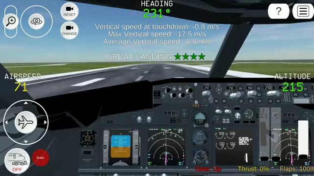 Flight Simulator Advanced Mobile смотреть онлайн