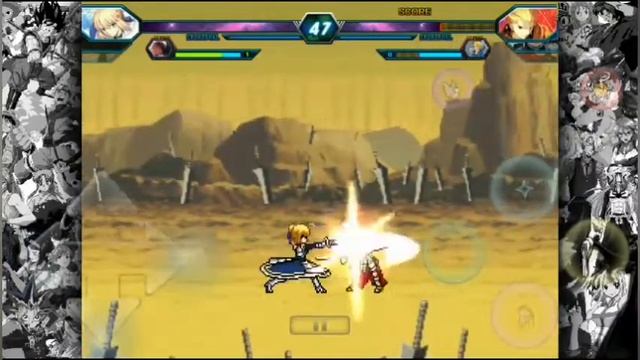 Saber vs Other Anime Characters - Bleach vs Naruto 3.3 Mod смотреть онлайн