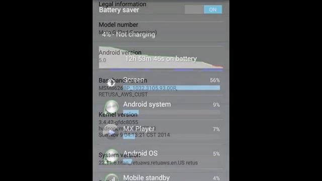 Motorola moto G (2014) Running Android 5.0 Lollipop смотреть онлайн