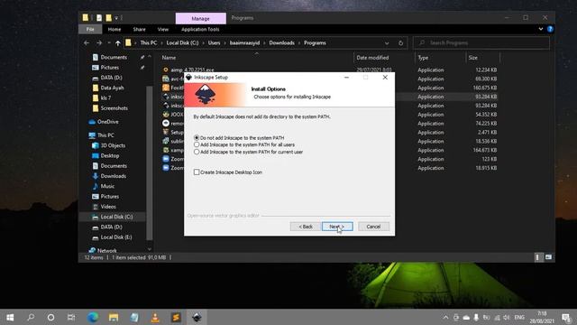 Intstallasi Inkscape 64/32bit for Windows смотреть онлайн
