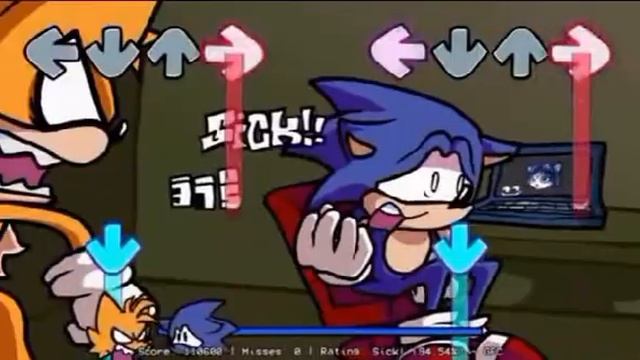 Friday Night Funkin' Tails Caught Sonic Full Week Knuckles (FNF Mod/Hard Sonic The Hedgehog смотреть онлайн