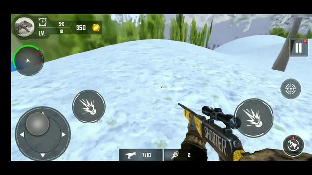 T-rex Hunting - Dinosaur Hunter Games - Android Gameplay #14 смотреть онлайн