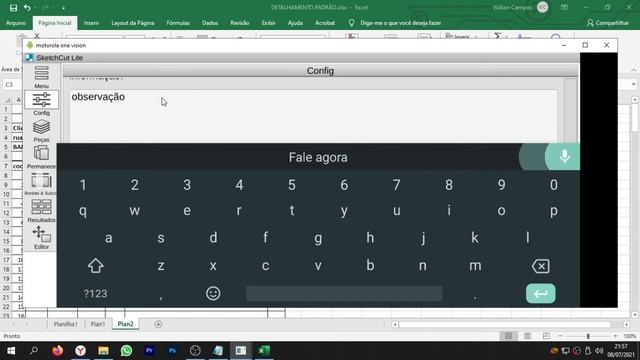 COMO FAZER PLANO DE CORTE NO APP SKETCHCUT LITE смотреть онлайн