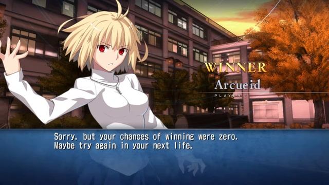 Melty Blood Type Lumina - Arcueid Story Scenario