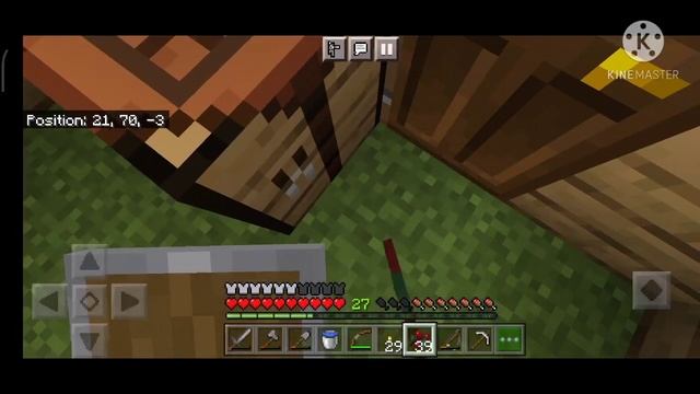 New house warming and found diamonds || Minecraft survival || low end android gamer смотреть онлайн