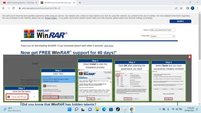 How to Extract RAR Files in Windows 11 | Open RAR files on Windows 11 смотреть онлайн