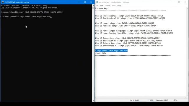 How to Activate windows 10 education in 1 minute. 100% working 2020 by Naim sdq| windows 10 pro смотреть онлайн