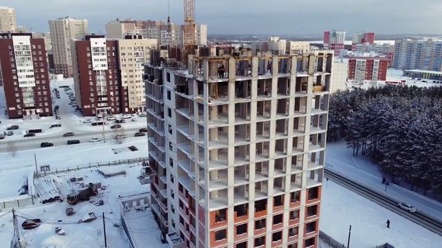 Ход строительства ЖК «Чемпион парк» - декабрь, 2023 г. смотреть онлайн