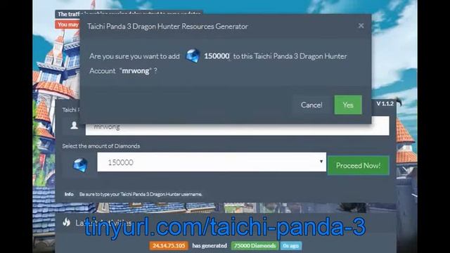 Taichi Panda 3 Dragon Hunter Diamonds Cheats on iOS Android No Surveys Verification смотреть онлайн