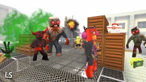 ЗЛОЙ ЗОМБИ-ГИГАНТ ПОВРЕДИЛ ФУРГОН С ПРИПАСАМИ, ЖЕСТЬ! #кубум #kuboom