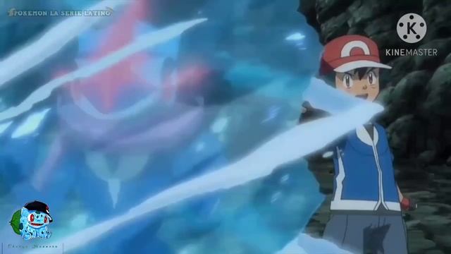 ¡Greninja-Ash aparece por primera vez! (Español Latino) - Pokémon XYZ смотреть онлайн