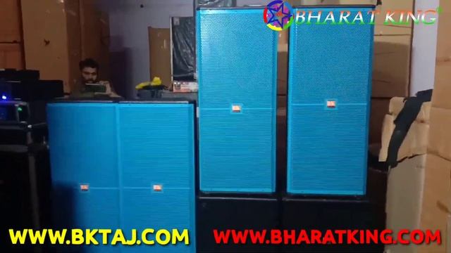 BHARAT ELECTRONICS NEW DJ SYSTEM D15 TOP S18 BASS CA20 AMPLIFIER 6000W and 2400 w amplifier ₹112000 смотреть онлайн