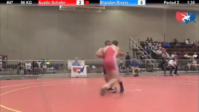 FILAJRGR: 96 KG: Austin Schafer (Army) vs. Brandon Rivera (Team Overtime) смотреть онлайн