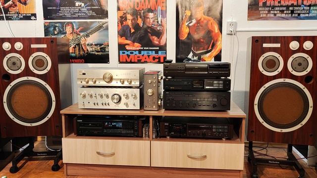 Усилитель Pioneer A-D5X Mos Fet на акустике Lo-D HS-70F смотреть онлайн