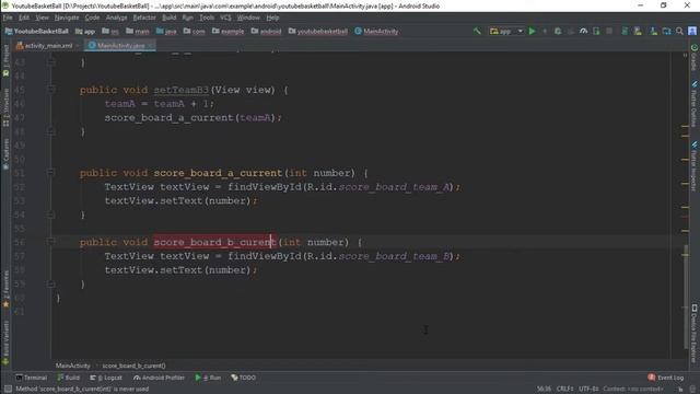 How to create your own Basketball score keeping app Part 2 (Coding) смотреть онлайн