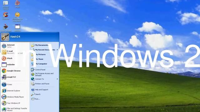 Run Programs In Windows 2000 Via Windows XP смотреть онлайн