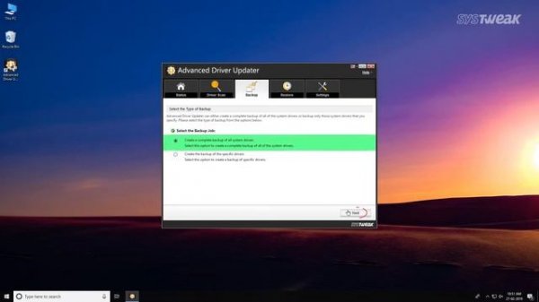 How To Backup Drivers In Advanced Driver Updater – Windows 10/8/7