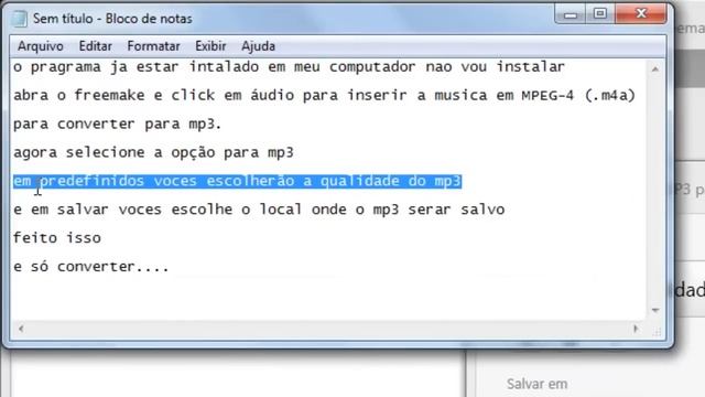 Como converter música MPEG 4 M4a para MP3 смотреть онлайн
