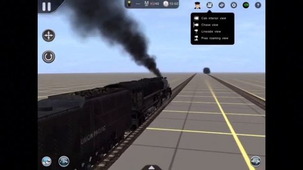 Trainz simulator 2 racing ep3 4449 daylight vs up big boy