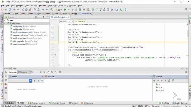 Como usar Logcat en Android Studio смотреть онлайн