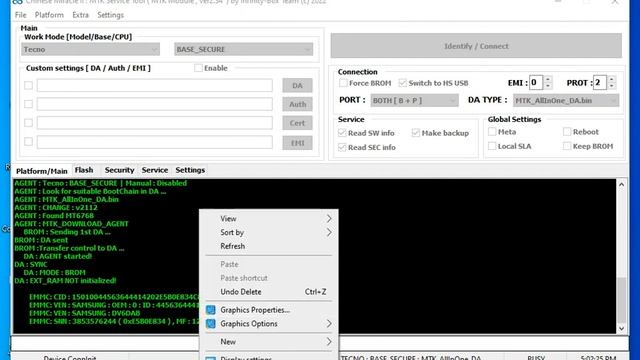 Tecno Camon18 Pattern/Frp Unlock Without Loss Data With Cm2 Mtk2 Tool смотреть онлайн