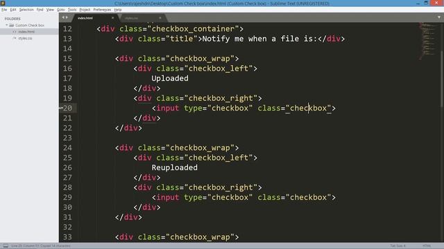 How to create the Animated Custom Checkbox using HTML and CSS смотреть онлайн