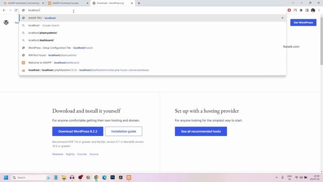 How to install WordPress on Localhost with Xampp || Windows 11 смотреть онлайн