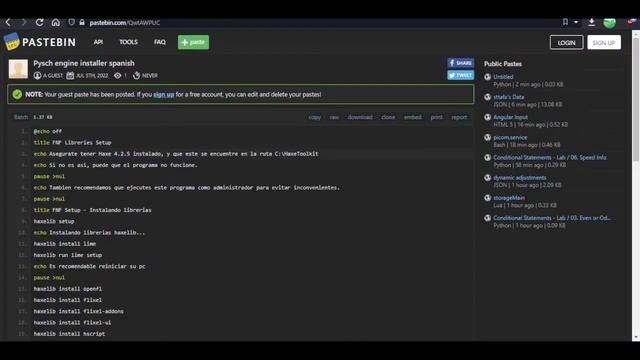 Como compilar PSYCH ENGINE ÚLTIMA VERSIÓN (0.6.3) смотреть онлайн
