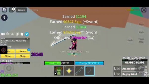 BLOX FRUITS Script Mobile VALENTINE UPDATE Easy Heart | Auto Farm | Auto DF Mastery