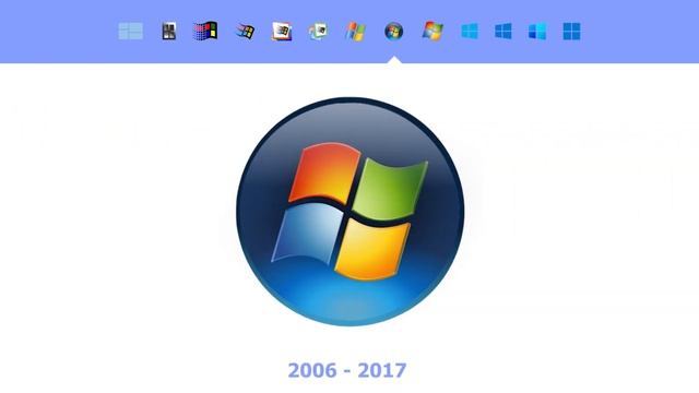 Microsoft Windows Logo Evolution смотреть онлайн