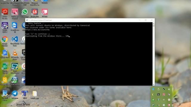 Cara Menginstal Bash Shell Linux di Windows 10 смотреть онлайн