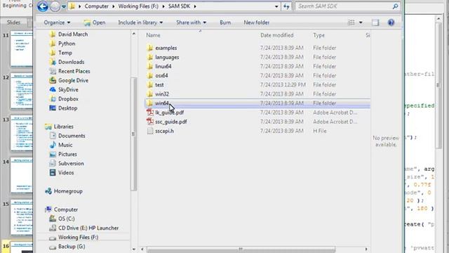 Introduction to the SAM Software Development Kit (SDK) смотреть онлайн