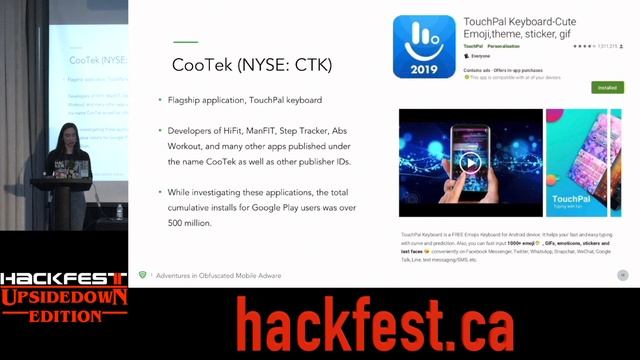 Adventures in obfuscated mobile adware (Kristina Balaam) смотреть онлайн