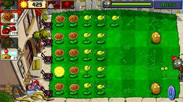 Plants vs. Zombies - Gameplay Walkthrough Episode 2 (iOS, Android) смотреть онлайн