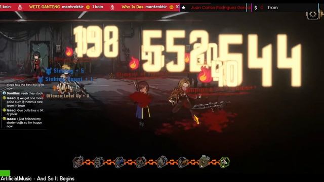 [Limbus Company] Full Burn Team On Md3h Test