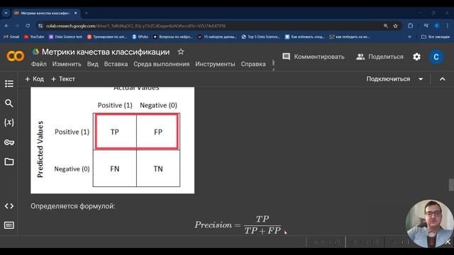 Урок 7 Метрики качества для задач классификации смотреть онлайн