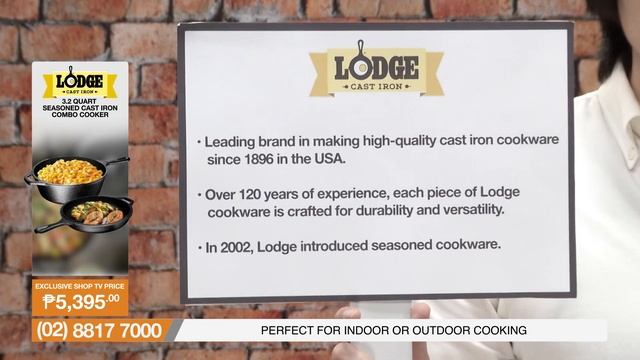 Lodge Seasoned Cast Iron Square Grill Pan & Lodge Seasoned Cast Iron Combo Cooker | Shop TV смотреть онлайн