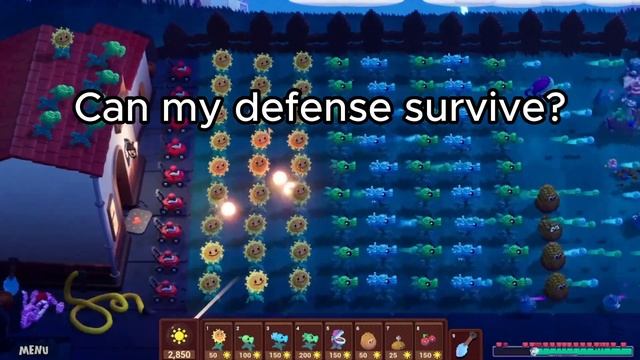 Plants Vs zombies, but it's 3D?!?!? смотреть онлайн