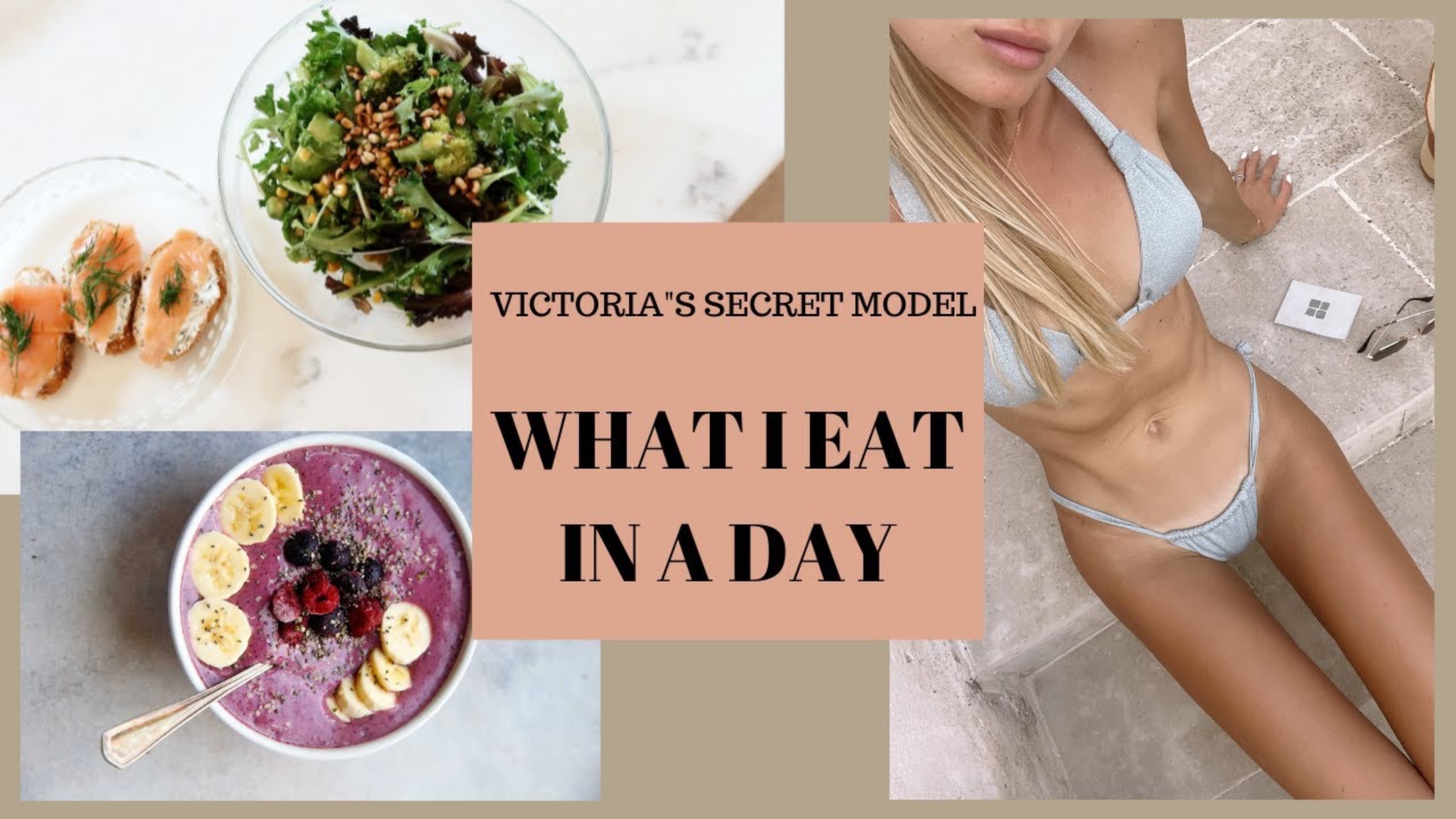 What I Eat In A Day _ Victoria s Secret Model _ Vita Sidorkina смотреть онлайн