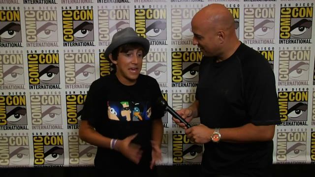 Vincent Martella interview for Phineas and Ferb Across the 2nd Dimension movie by Chuck the Moviegu смотреть онлайн
