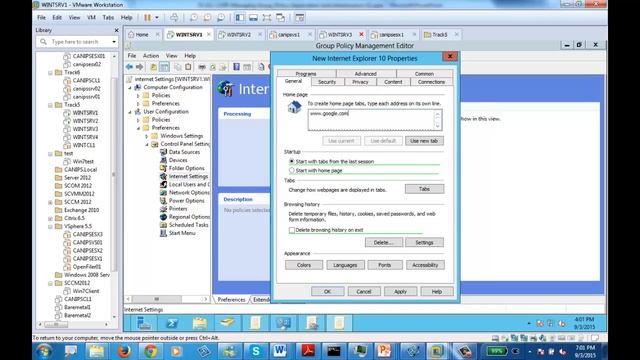 70-411 Creating GPO for Internet Settings Through Preferences смотреть онлайн