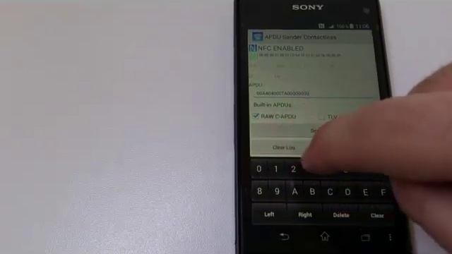 APDU Sender ContactLess 1.1 for Android смотреть онлайн