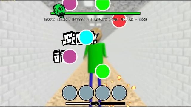 You're Mine, Baldi's Basics Parody, but i charted it IN FNF 💀💀 (@PghLFilms Version) смотреть онлайн